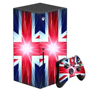 Union Jack Custom Vinyl Skins for Xbox Series X, Wrap Decal Cover Stickers - Picture 1 of 5