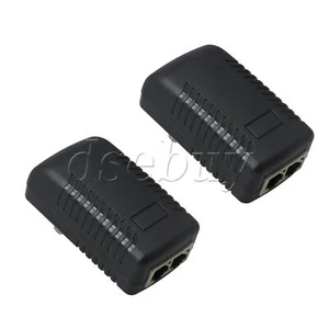 2 Pieces POE Adapter Supply 48V 0.5A POE DC Wall Charger Power Supply Cord - Afbeelding 1 van 8