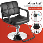 Classic Black Hydraulic Barber Chair Styling Salon 360° Swivel Beauty Salon Spa