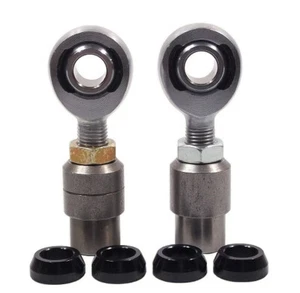 Chromoly 3/8 x 3/8-24 Panhard Bar Kit 3/8 Alum Cone Spacer .058 Bung Heim Joint - Picture 1 of 8