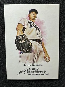 SCOTT KAZMIR #146 2008 Topps Allen & Ginter's QTY Tampa Bay Rays - Picture 1 of 2