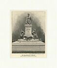 Das Arany Denkmal in Budapest Adler Statuen Alois Strobl Ungarn Holzstich E 2827