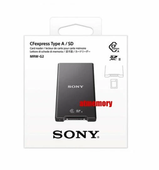 Sony CFexpress Type A / SD SDHC SDXC Memory Card Reader USB3.1 MRW-G2 - Image 1 of 1