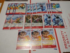 One piece card game Collectable Trading Cards Game Ace Whitebeard Pirates Set.