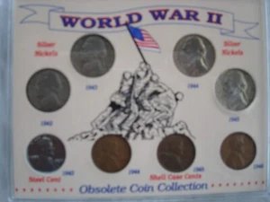 NICHEL E PENNY ARGENTO SECONDA GUERRA MONDIALE - Foto 1 di 4