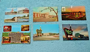 COLECCIÓN DE 1960 DE 6 POSTALES HOLIDAY INN ET AL MOTEL ¡SIN PUBLICAR! - Imagen 1 de 13