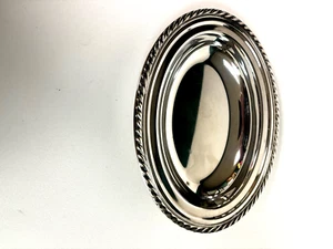 William Rogers 4112 Oval Serving Dish Silver Plate - Picture 1 of 8
