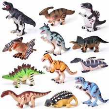 Wind Up Dinosaur Toys 12 Pieces Party Supplies Goodie Bags Fillers Durable Safe 