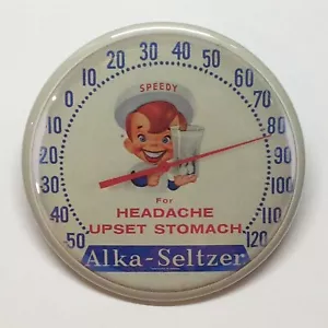 Speedy Alka Seltzer Advertising Pocket Mirror Vintage Style - Picture 1 of 2