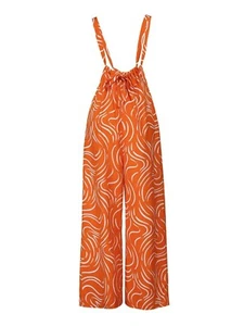 Womens Loose Sleeveless Jumpsuits Adjustable Spaghetti Straps Wide Leg Overalls - Picture 1 of 7
