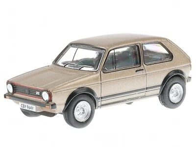 VW Golf 1 GTI rame metallic modellino 76GF006 Oxford 1:76 - Immagine 1 di 4