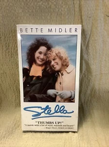 Stella VHS Bette Midler John Goodman Brand NEW Factory SEALED Vintage - Picture 1 of 4