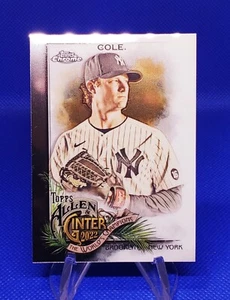 2022 Topps Chrome Allen & Ginter's The World's Champions Cole & LeMahieu Yankees - Bild 1 von 4