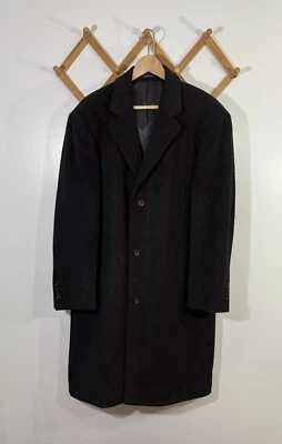 Chaps Long Dress Coat Wool 42R - Image 1 of 4