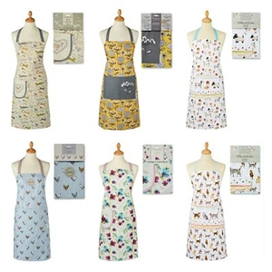 Küche Arbeit Erwachsene Mitarbeiter Café Restaurant Baumwolle bedruckt Backen Kochen Schürze  - Bild 1 von 20