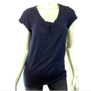 Camiseta para dormir Alfani para mujer M azul marino cuello elástico - Imagen 1 de 2