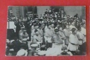 Postal La Gran Procesión Monseñores y Cánones Abadía de Westminster Londres - Imagen 1 de 2