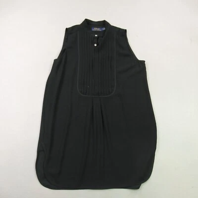 Camisa Pullover Ralph Lauren Para Mujer 4 V Cuello Botón Manga Larga Foto 1 de 4