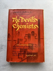 The Devil's Chemist by Josiah E. DuBois Jr / 1952 1st Edition Hardcover - Picture 1 of 15