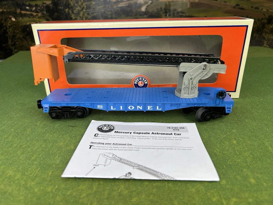 LIONEL 6-82101 #82101 MERCURY CAPSULE ASTRONAUT CAR O GAUGE NEW IN ORIGINAL BOX - Image 1 of 4