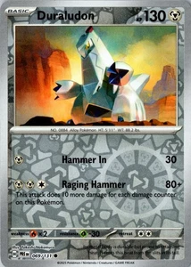 Duraludon Reverse Holo Common SV: Prismatic Evolutions 069/131 NM - Picture 1 of 2