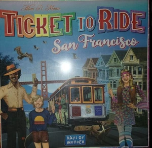 Ticket To Ride: San Francisco Edition Fast Paced Strategy Board Game Brand New - Picture 1 of 2
