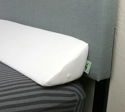 Insieme King Size Headboard Gap Filler (White). Long Bed Wedge Pillow for Cov... - Image 1 of 4