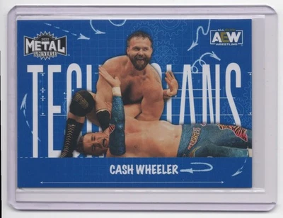 2022 SkyBox Metal Universe AEW Technicians * Cash Wheeler #TN-39 - Image 1 of 2