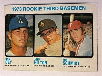 1973 Topps #615 Mike Schmidt Rookie Philadelphia Phillies HOF!! - Image 1 of 2