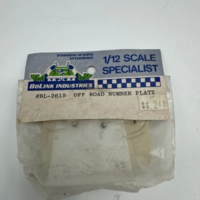 Vintage Bolink Off Road Number Plate BL-2615 - Image 1 of 3