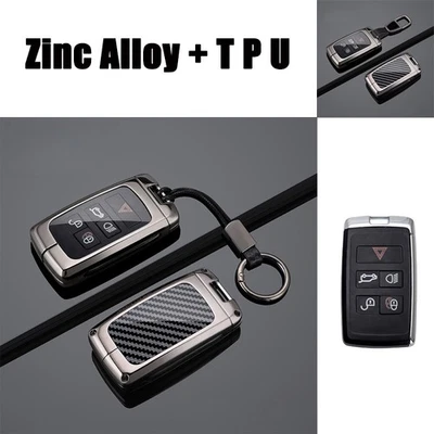 Zinc Alloy Car Smart Key Fob Case Cover For Land Rover Range Rover Sport Evoque - Image 1 of 4
