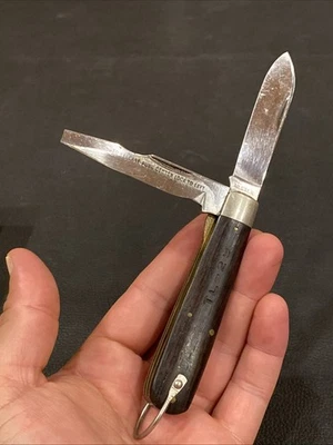 VINTAGE ORIG US WW II 2 ULSTER USA TL29 ELECTRICIAN RADIO POCKET KNIFE KNIVES VG - Image 1 of 4