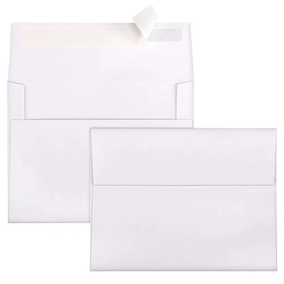 Paquete de 500 sobres auto sellados A2 - 4-3/8 x 5-3/4 sobres de invitación blancos Bu... Foto 1 de 4