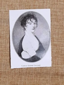 Le donne del compositore Ludwig van Beethoven Giulietta Giucciardini Stampa 1927 - Picture 1 of 1