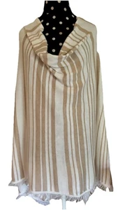 Minnie Rose- Pima Cotton Knit Cape-O/S - Picture 1 of 6