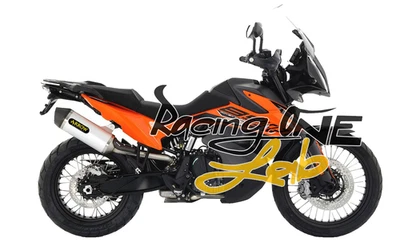 POT D'ECAPPEMENT ARROW RACE-TECH ALUMINIUM POUR KTM 790 / 890 ADVENTURE EURO4/5 - Photo 1/4