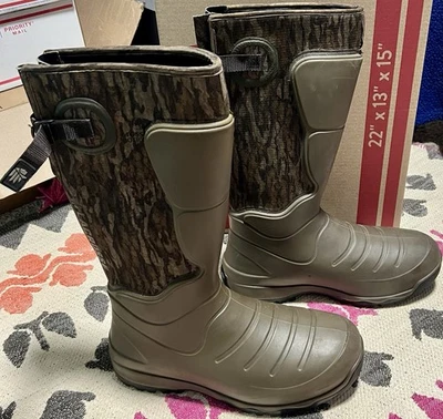 LaCrosse Aerohead Hunting Boots Mossy Oak Bottomland Camo -Men’s Sz 14 READ - Image 1 of 4