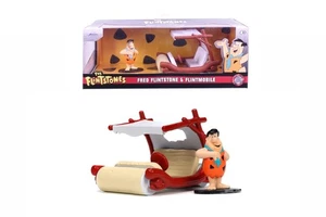 Gadget - Flintstones (The): Jada Toys - Fred Flintstone Family Car 1:32 Con Pers - Bild 1 von 1