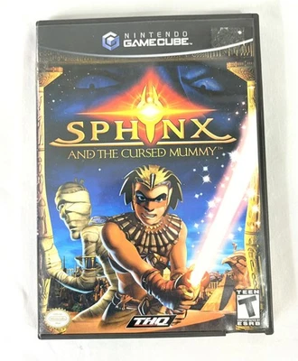 Sphinx and the Cursed Mummy Nintendo GameCube 2003 Fantasy Action Adventure Foto 1 de 3