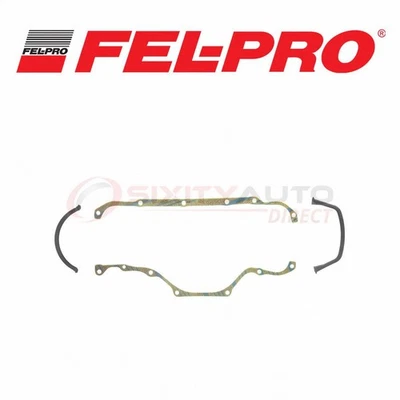 Fel-Pro Oil Pan Gasket Set for 1986-1987 Dodge 600 2.5L L4 - Engine Gaskets kq Foto 1 de 4