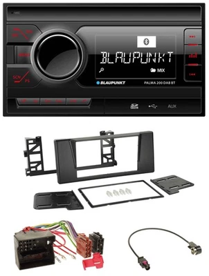 Blaupunkt MP3 Bluetooth DAB 2DIN SD USB Autoradio für BMW 5er E39 X5 Quadlock - Bild 1 von 4