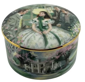 Gone With The Wind Music Box Tara's Theme Scarlett at Twelve Oaks W.L. George - Picture 1 of 6