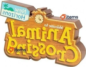 Paladone PP8377NN Animal Crossing Logo Léger Avec Deux Léger Modes - Photo 1 sur 6