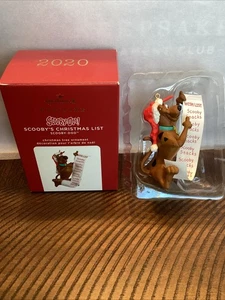 Hallmark Keepsake Scooby's Christmas List 2020 Scooby-Doo adorno de Navidad - Imagen 1 de 10