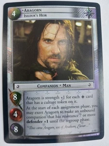 LOTR TCG Bloodlines ARAGORN ISILDUR'S HEIR 13RF7 FOIL NM - Picture 1 of 1