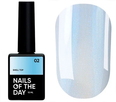 Capa superior concha gel perla brillo uñas rosa púrpura cubierta brillante manicura Foto 1 de 4