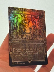 1X FOIL Well of Lost Dreams BORDERLESS MINT MTG Magic Secret Lair Fblthp Lost - Bild 1 von 4