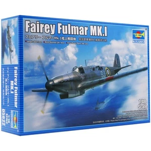 Trumpeter 1/48 Model Aircraft Fairey Fulmar MK.I Kit - Picture 1 of 6