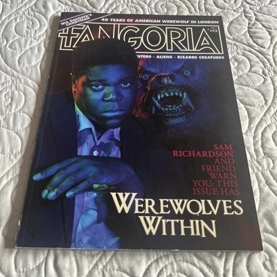 Fangoria Vol 2 Issue 12 Subscriber Cover July 2012 Candyman Werewolf In London - Image 1 of 3