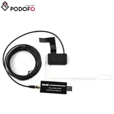 Auto DAB+ Antenne mit USB Adapter Receiver Für Android Autoradio GPS Navi Player - Bild 1 von 4